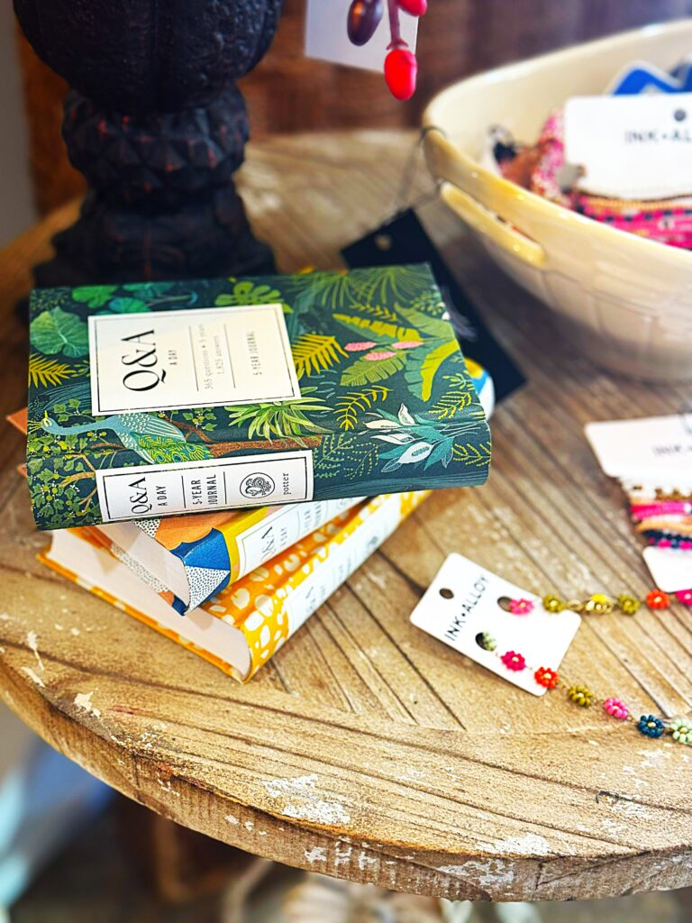 Q and A journal display