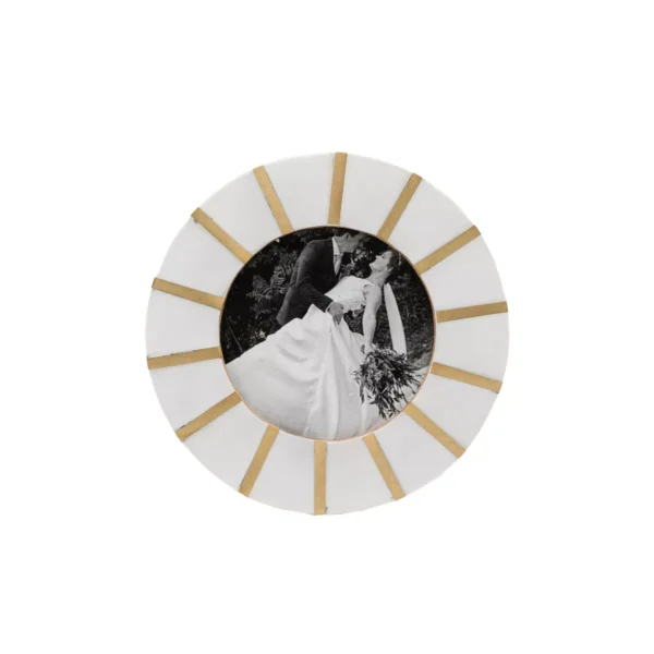 Ansel Round Photo Frame