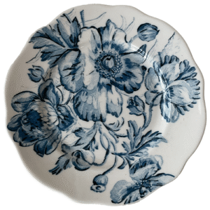 Cottage blue appetizer plate