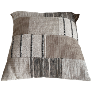 Creative co-op cotton patchwork pillow